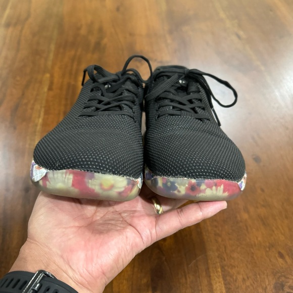NOBULL Project Trainers Crossfit Athletic Tennis Shoes Floral Sneakers Size 11 - Picture 4 of 8